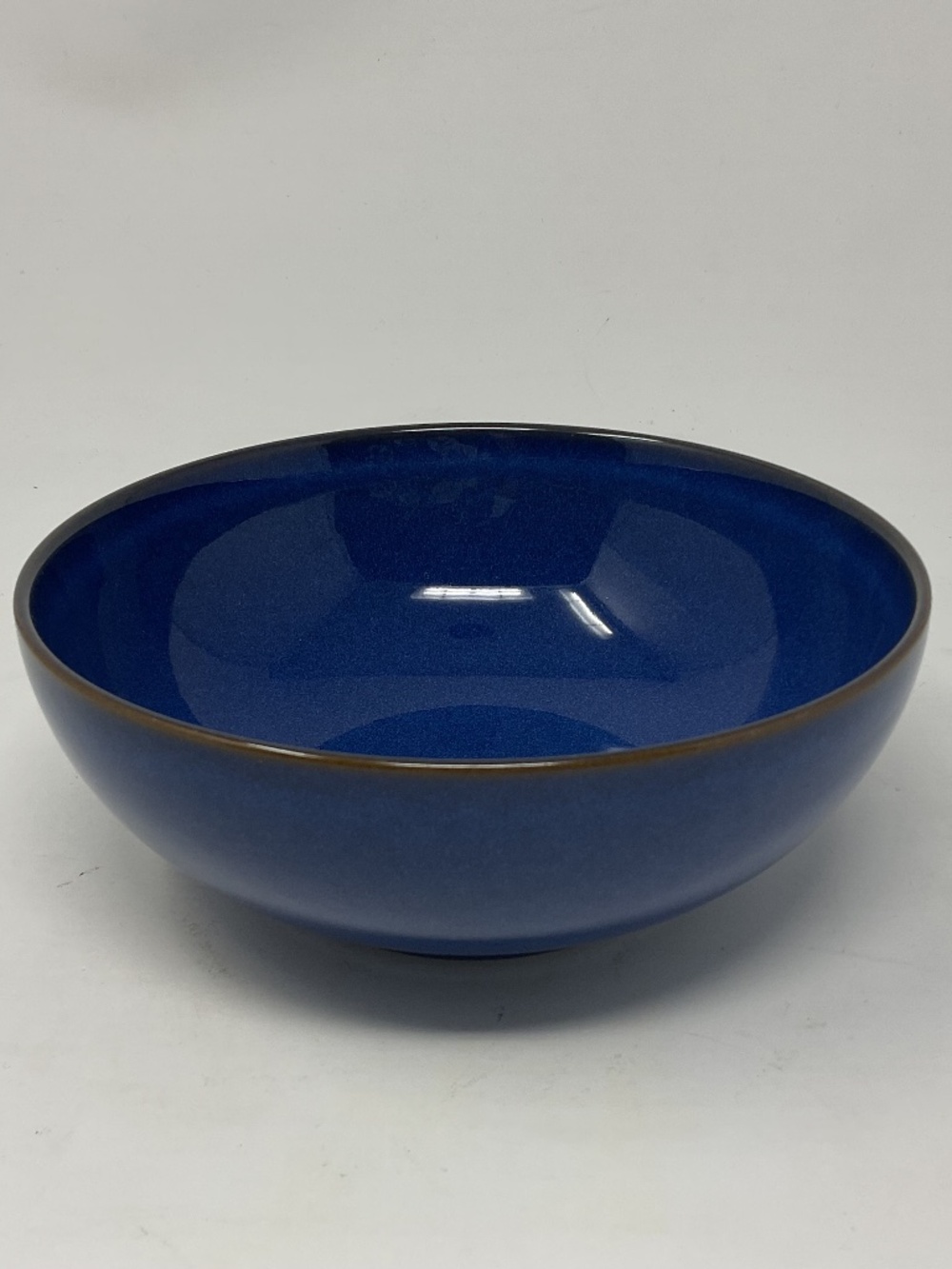 Denby Imperial Blue (retired) Stoneware Soup Cereal Bowl (3 available $35 EACH)